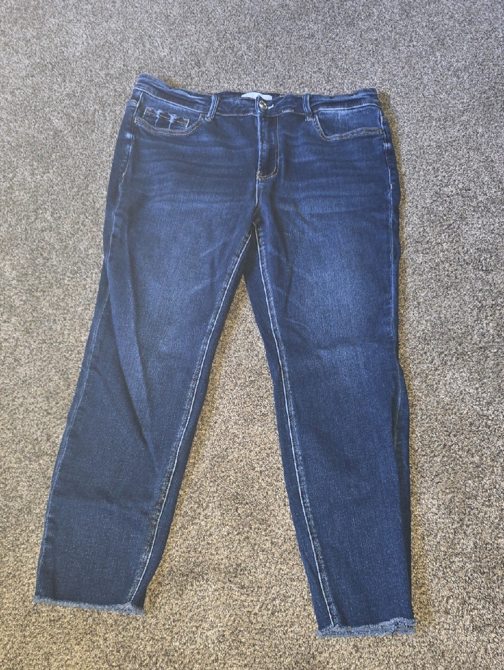 Dark Blue Women’s VERVET Jeans - Classic Stretch Denim